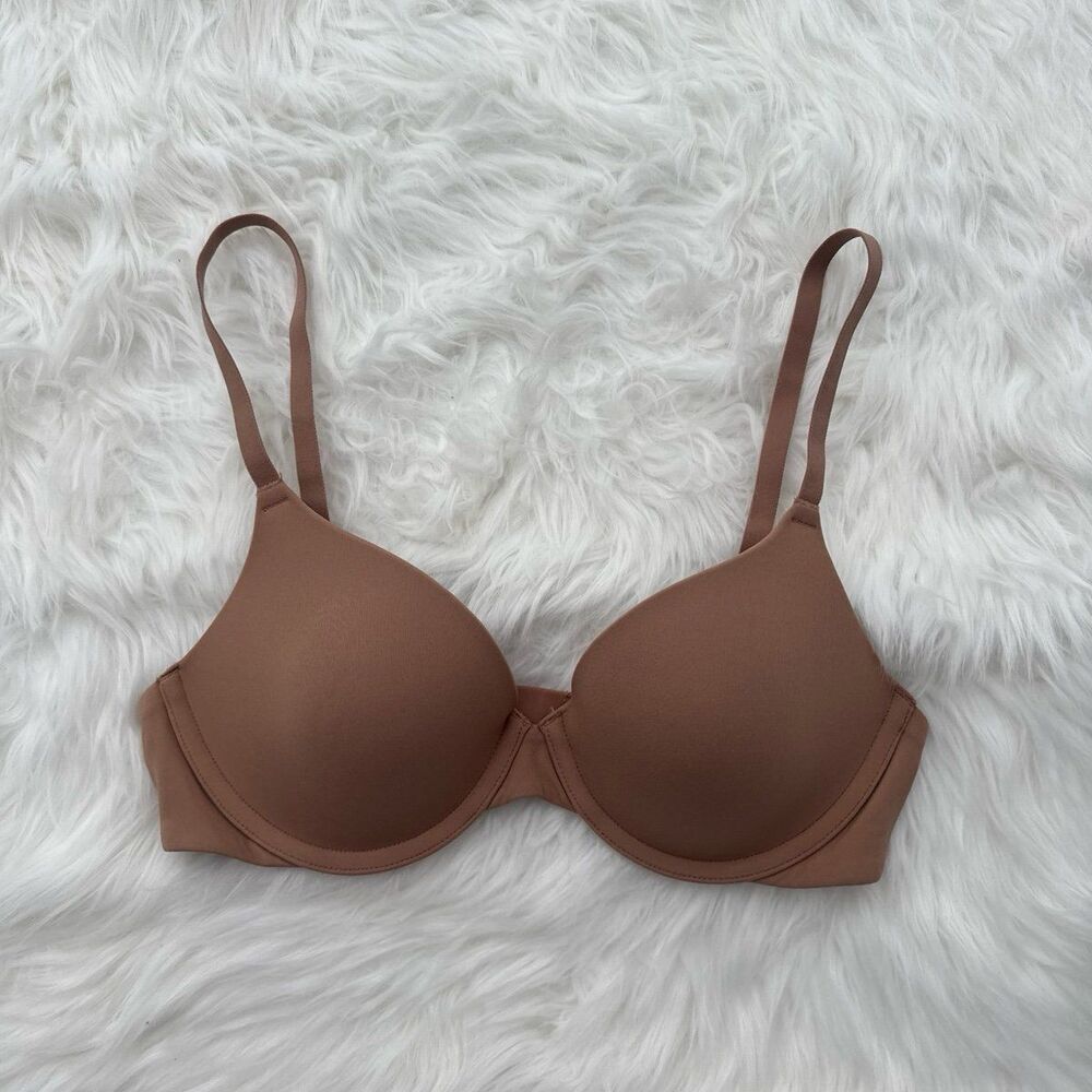Skims Fits Everybody T-Shirt Bra Sienna Size 32B